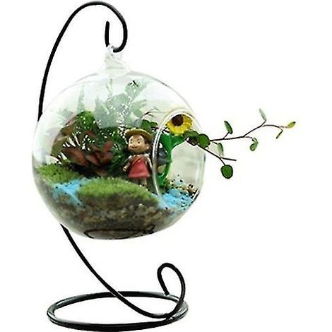 1 terrarium suspendu pour plante (1/3)