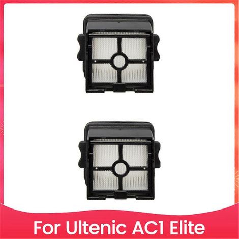 Lot de 2 filtres HEPA de rechange pour aspirateur Ultenic AC1 Elite - Accessoires de nettoyage ménager