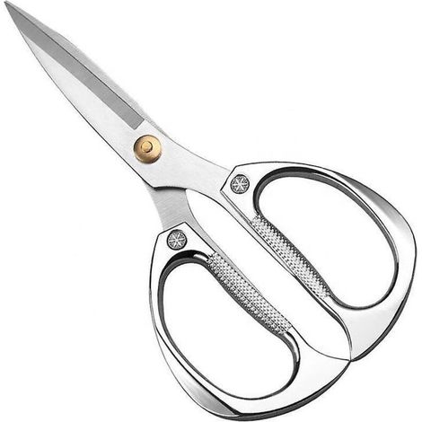 Indoor plant scissors and outdoor garden scissors, indoor plant scissors made of stainless steel, flower, herb and plant cutters, potted bonsai P (1/5)