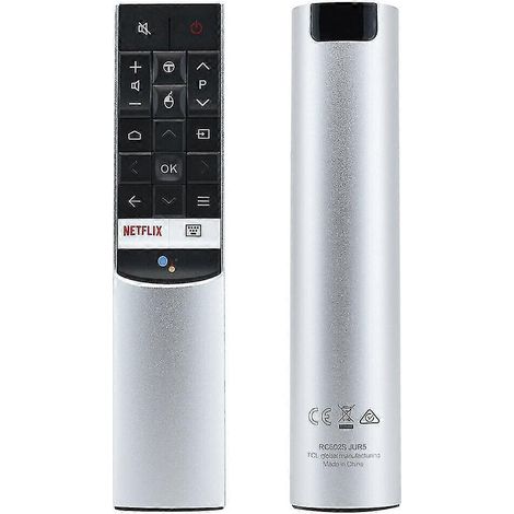 Télécommande vocale Android RC602S JUR5 pour téléviseur TCL L65C2US 55X4US (1/3)