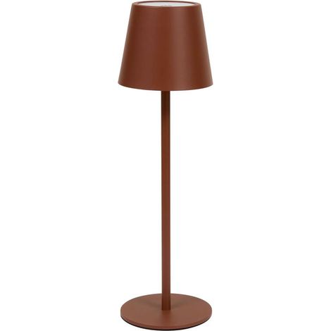 Lampe d'Extérieur en Métal "Cody" 37cm Marron (1/4)