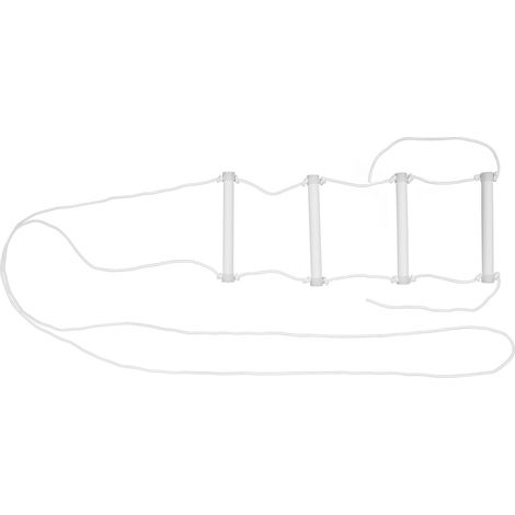 Échelle de lit pliable avec rampe lumineuse pour seniors - Ajustable et sécurisée (1/5)