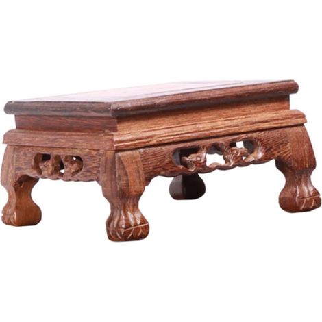 Support Vintage Pour Vase Piédestal Massif Base Décorative Pour Table Maison Support Pour Objet Décoratif Et Lampe (1/5)