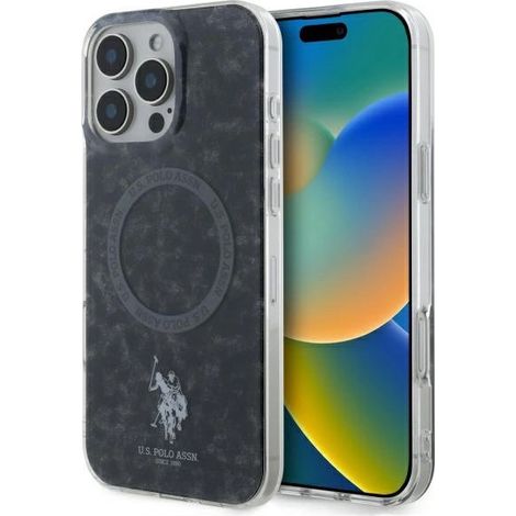 US Polo USHMP16XHOCLDPK iPhone 16 Pro Max 6.9 nero/nero Anello IML MagSafe (1/5)