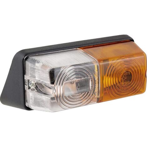 Direction and position light RH Halogen'front rectangular white/amber bolt on'Promot PROMOT 1400691210