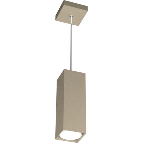 Sospensione Moderna Plate Metallo Sabbia 1 Luce Gx53 25Cm (1/4)