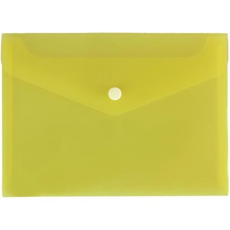 A5-Satin-gelber Briefumschlagordner