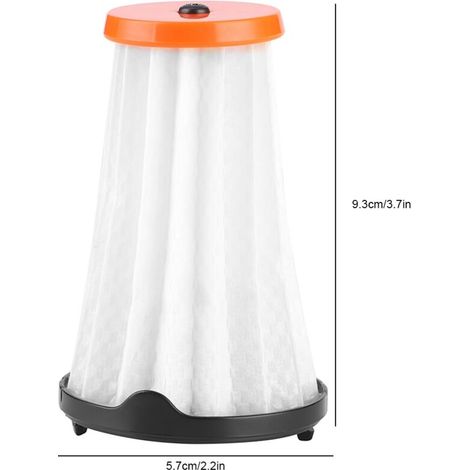 Filterpatrone für Electrolux Staubsauger ZB3113AK/ZB3114/ZB3107/EF144 – ABS, 9,3 x 5,7 x 5,7 cm
