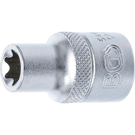 Llave de vaso E-Torx  entrada 12,5 mm (1/2")  E12 (1/3)