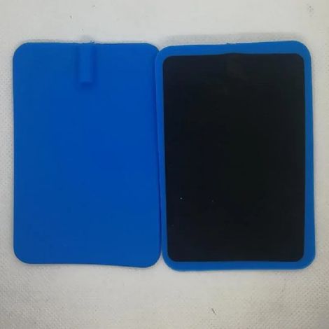 20 wiederverwendbare, rechteckige Ersatz-Gummielektroden (große Größe) 7 x 11 cm für EMS/TENS (Art.-Nr. 05243) – AquaForge