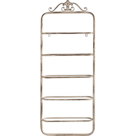 Gold Metall -Wandspiegel 90x4x80 Cmelegant für alle Familienhäuser Dekoration für alle Umgebungen (1/4)