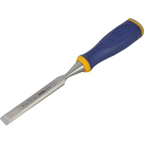 Irwin Marples MS500 Series 16mm Soft Touch Bevel Edge Wood Chisel with Shock-Resistant Design
