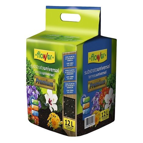 Blumenpremiumsubstrat, verdichtet, 12 Liter
