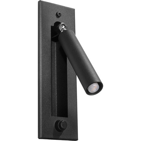 Lámpara de pared Azalix 1 G9 negra lumilo 09.519.56 (1/5)