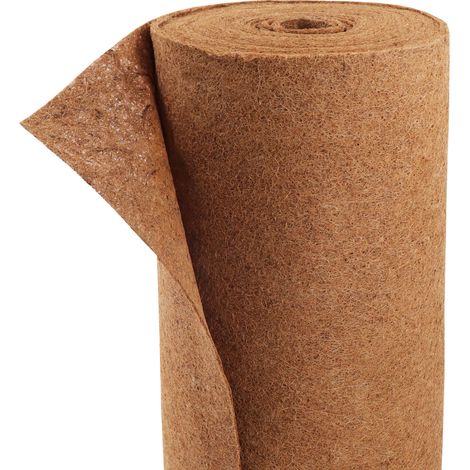 25 m de aislamiento acústico de coco 600 g/m² – Manta aislante de fibras naturales de 3,5 mm, 1 m de ancho – Aislamiento térmico y acústico (1/5)