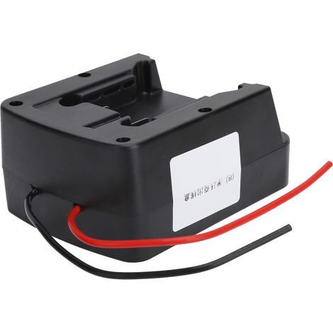 Adaptateur de Batterie Lithium pour Outils Milwaukee M18 18V avec Connecteur et Câbles d'Alimentation (1/5)