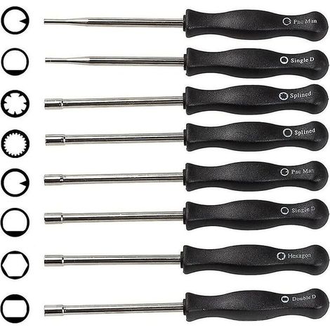 VURAHOME - Lot de 8 outils de réglage carburateur, tournevis carburateur (1/4)