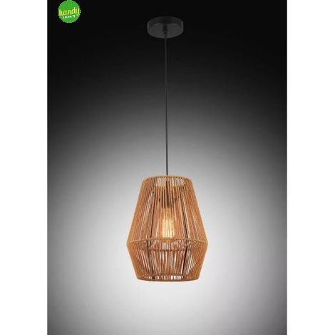 Lampadario Sospeso Zahara Novecento Ø 25cm Spago
