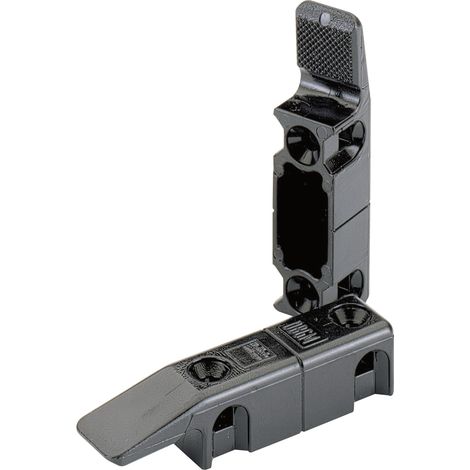 HETTICH Einhängebeschlag, MultiClip, Kunststoff Thermoplast schwarz (1/5)