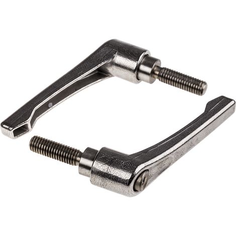 Levier de serrage RS PRO, , filetage M10, Mâle L. 32mm ( Prix pour Sachet de 2 )