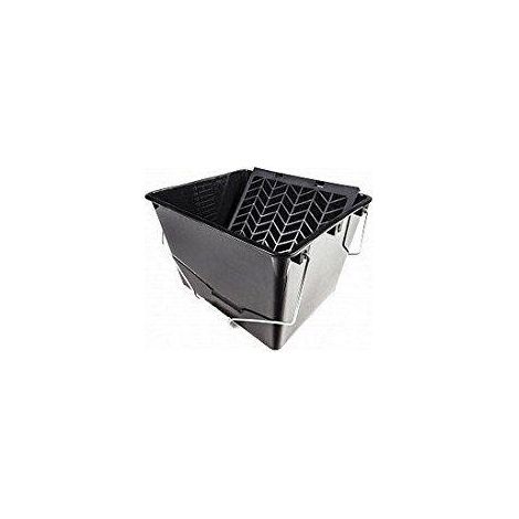FPLUS cubo pintura plast.c/rejilla asa met. , CUBETA CON 2 ASAS METALICA Y REJILLA 16 L.