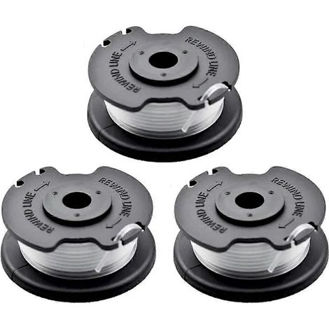 Compatible avec Einhell GE-CT 18 28 Li TC GE-CT 18 28 Li TLE-03, kit avec 3 bobines de fil de coupe-bordures. (1/5)