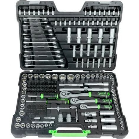 JBM 54034 Valigetta portautensili con assortimento 216 Pz. (1/5)