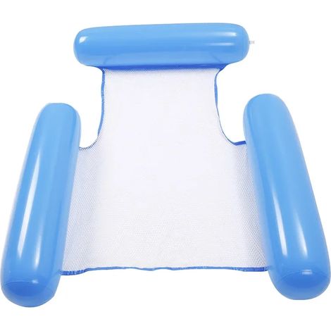 Hamacs et chaises longues aquatiques, matelas de natation gonflables, jouets pour fêtes à la piscine