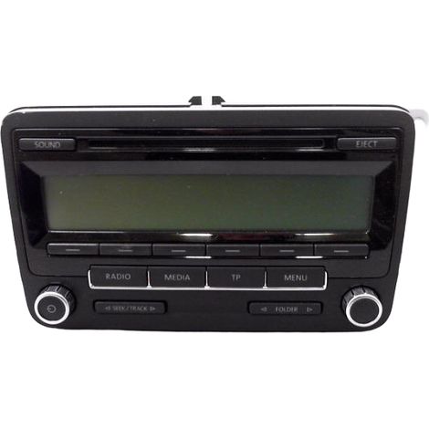 [PRODUIT D'OCCASION] Autoradio VOLKSWAGEN Polo V Phase 1 (6r) 2009-... ♻️ Ref Oe. 3c8057195x - Garantie à vie (1/4)