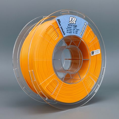 ProRock PETG Tough Filament, 1.75mm, 1000g ProRock PETG-Tough Filament 1.75mm 1000g Orange (1/2)