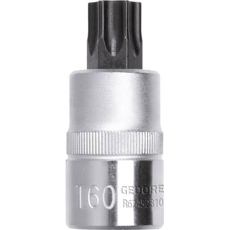 Inserire 1/2 cacciavite per viti TX interni. Lungo T55.