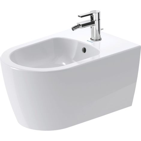 Duravit ME by Starck Bidet suspendu, avec trop-plein, 1 trou pour