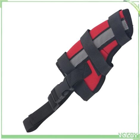 Fafeicy Attelle de jambe arrière de chien Attelle de jambe arrière pour chien, genouillères confortables pour animalerie hygiene (1/5)