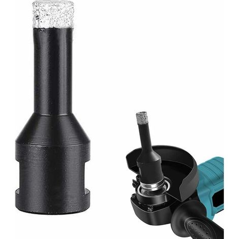 Drill bit kit diamond drill bit, ceramic tile drill bit, 12 mm, drill bit with M14 thread, for angle grinder, vacuum brazing drill bit, for ceramic tile dry drill (1/5)