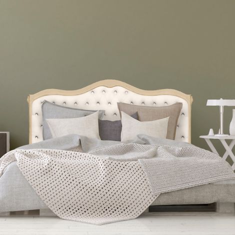 Papier peint tête de lit, pré-encollé, capiton beige, chic, 83 cm X 160 cm (1/5)