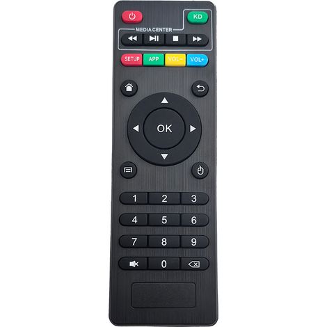 Fernbedienung, tragbare TV-Box IR-Fernbedienung, kompatibel mit X96 X96mini X96W X96Q
