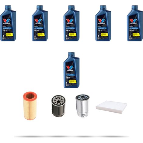 Kit tagliando 4 FILTRI e 6L OLIO compatibile con Iveco Daily III 35-12 Turbo Diesel 85kw dal 2002 (1/5)