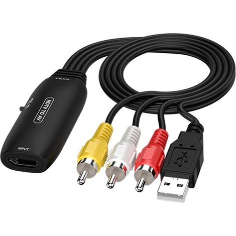 HDMI-zu-AV-Adapter – Anslut dina enheter enkelt (1/5)