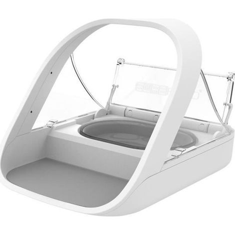 Distributeur de croquettes pour chien à puce électronique – Bol simple et double inclus – Tapis et médaillon d'identification – Surefeed (1/10)