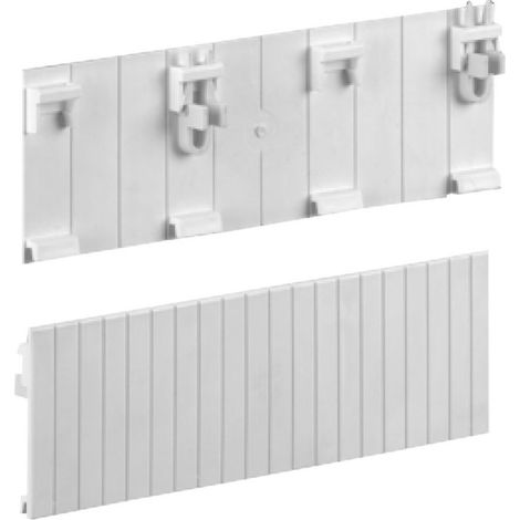 Eaton Placa ciega para recortes de 45 mm, bloqueable, 2 x 10 SU, blanco, 217240