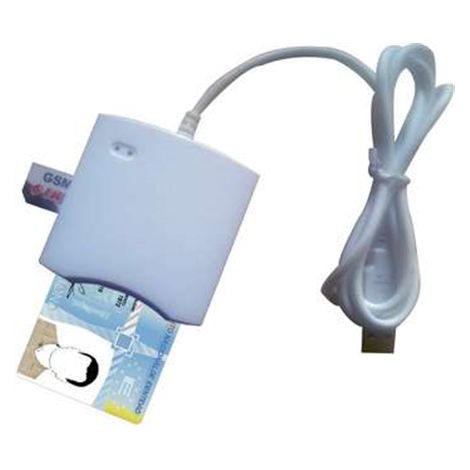 Transcend  Lector de tarjetas inteligentes USB PC/SC N68 Blanco (1/2)