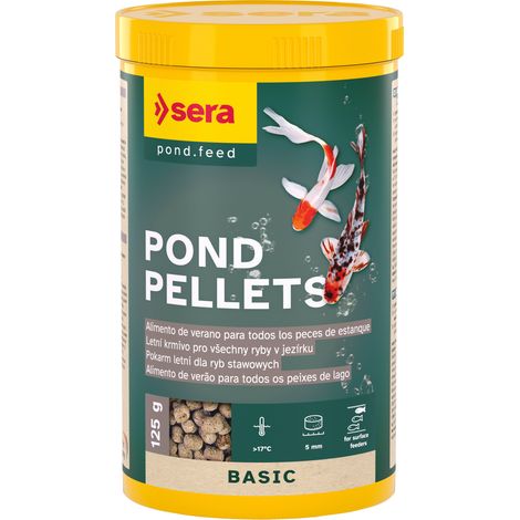 Sera Pond Pellets - Alimento de Verano para Todos los Peces de Estanque
