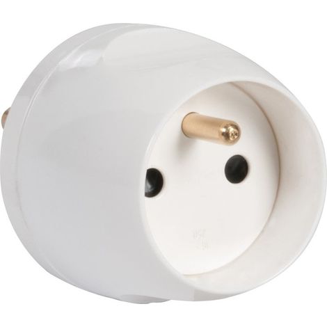 Legrand Adaptador blanco 16A para enchufe 20A