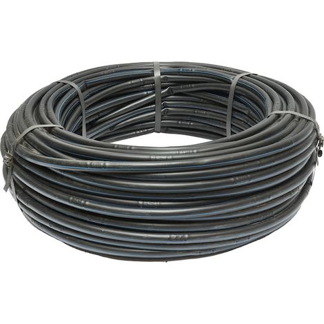 Tuyau d'égouttage, rouleau de 100 m, débit de 2 l/h, diamètre 16 mm, pas de 30 cm (1/5)