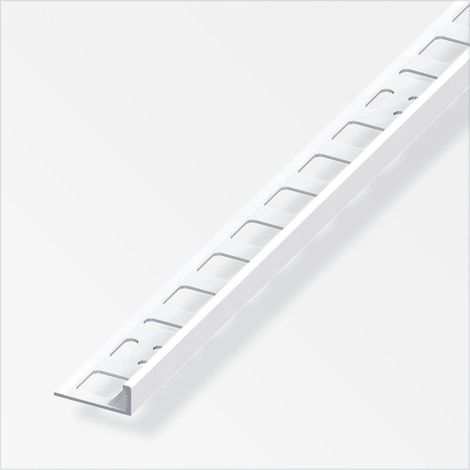 alfer Winkelprofil Aluminium beschichtet brillantweiß Winkelprofile