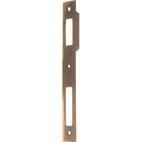 Contropiastra per Serratura B.q. Bronzato Interasse Bonaiti Patent 70 mm