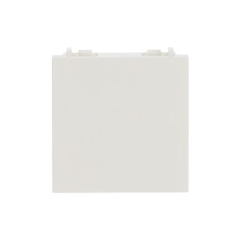 Tapa ciega ancha Serie Zenit de Niessen Blanco