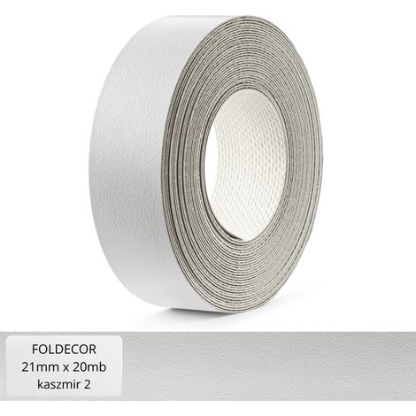Cinta de cantos de melamina Cashmere 2 para muebles con adhesivo termofusible de 21 mm (20 m) (1/5)