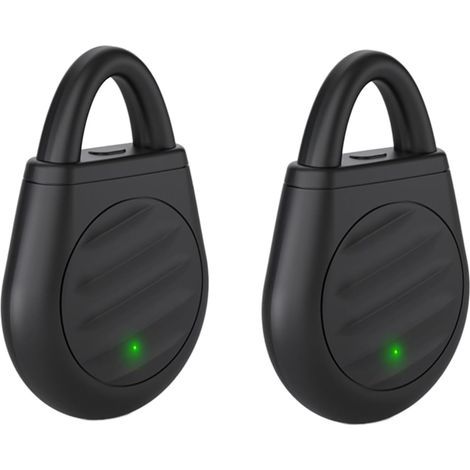 Lot de 2 appareils anti-moustiques à ultrasons - Équipement portable et électronique polyvalent - Répulsif à ultrasons pour intérieur et extérieur - Noir (1/5)