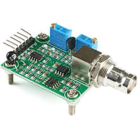 Module de capteur de détection de valeur PH0-14 + sonde d'électrode PH BNC avec détecteur de câble pour Aquariums, culture hydroponique, laboratoire (1/5)